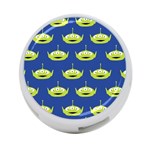 Alien Pattern 4-Port USB Hub (One Side) Front