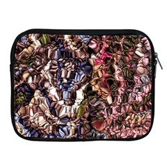Melting Stitches Apple Ipad 2/3/4 Zipper Cases by kaleidomarblingart