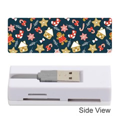 New Year Christmas Winter Pattern Memory Card Reader (stick) by Grandong