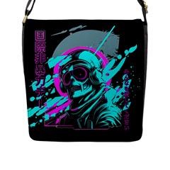 Aesthetic Art  Flap Closure Messenger Bag (l) by Internationalstore