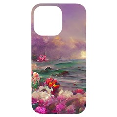 Abstract Flowers  Iphone 14 Pro Max Black Uv Print Case by Internationalstore