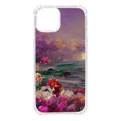 Abstract Flowers  Iphone 14 Tpu Uv Print Case by Internationalstore