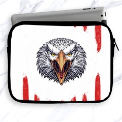 Usa Soccer T- Shirt U S A Patriotic American Flag Soccer Ball Football T- Shirt (1) Apple Ipad 2/3/4 Zipper Cases by ZUXUMI