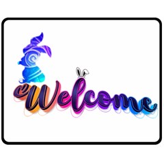 Arts Two Sides Fleece Blanket (medium) by Internationalstore