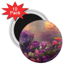 Floral Blossoms  2 25  Magnets (10 Pack)  by Internationalstore