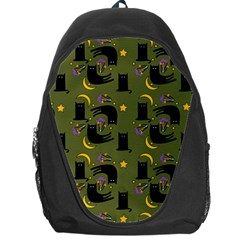 Cat Cartoon Cats Animal Pattern Backpack Bag by Pakjumat