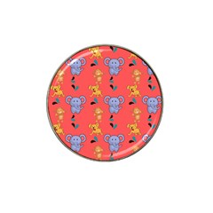 Elephant Monkey Dog Cartoon Hat Clip Ball Marker by Pakjumat