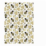 Bee Honeycomb Honeybee Insect Large Garden Flag (Two Sides) Back
