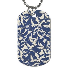 Bird Animal Animal Background Dog Tag (two Sides) by Pakjumat