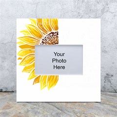 Epilepsy Awareness T- Shirt Epilepsy Awareness Sunflower My Brain Waves T- Shirt White Box Photo Frame 4  X 6  by ZUXUMI