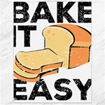 Bread Baking T- Shirt Funny Bread Baking Baker Bake It Easy T- Shirt Canvas 18  x 24  17.8 x23.08  Canvas - 1