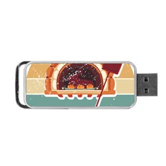 Bread Baking T- Shirt Funny Bread Baking Baker Bake The World A Butter Place T- Shirt (1) Portable Usb Flash (two Sides) by JamesGoode