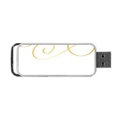 Breathe T- Shirt Breathe In Gold T- Shirt Portable Usb Flash (one Side) by JamesGoode