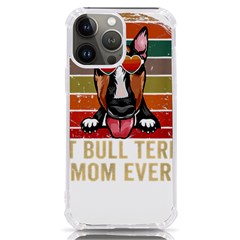Bull Terrier T- Shirt Best Bull Terrier Moms Gift T- Shirt Iphone 13 Pro Max Tpu Uv Print Case by JamesGoode