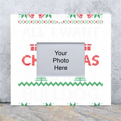 Bulldog T- Shirt Cute Bulldog T- Shirt White Wall Photo Frame 5  X 7  by JamesGoode