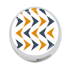 Abstract Arrow Pattern T- Shirt Abstract Arrow Pattern T- Shirt 4-port Usb Hub (two Sides) by EnriqueJohnson