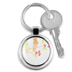 Bird Lover T- Shirtbird T- Shirt (38) Key Chain (round) by EnriqueJohnson
