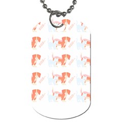 Dog And Cat Pattern T- Shirtdog And Cat Lover Pattern T- Shirt Dog Tag (two Sides) by EnriqueJohnson