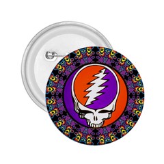 Gratefuldead Grateful Dead Pattern 2 25  Buttons by Sarkoni