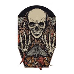 Gray And Multicolored Skeleton Illustration Memory Card Reader (rectangular) by uniart180623
