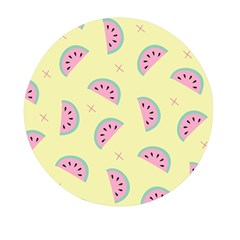 Watermelon Wallpapers  Creative Illustration And Patterns Mini Round Pill Box by Ket1n9