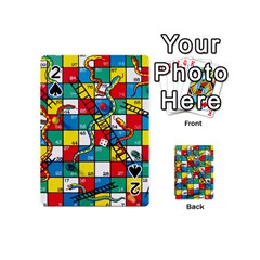 Snakes And Ladders Playing Cards 54 Designs (mini) by Ket1n9