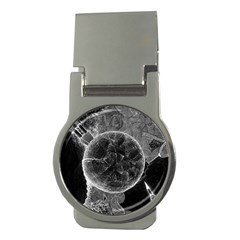 Space-universe-earth-rocket Money Clips (round)  by Ket1n9