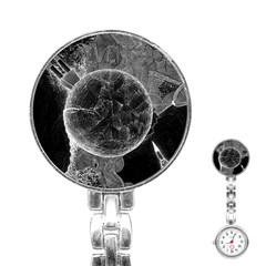 Space-universe-earth-rocket Stainless Steel Nurses Watch by Ket1n9
