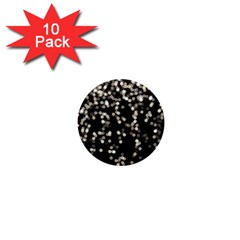 Christmas-bokeh-lights-background 1  Mini Buttons (10 Pack)  by Ket1n9