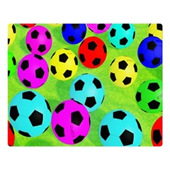 Balls Colors Premium Plush Fleece Blanket (large) by Ket1n9
