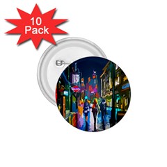 Abstract-vibrant-colour-cityscape 1 75  Buttons (10 Pack) by Ket1n9