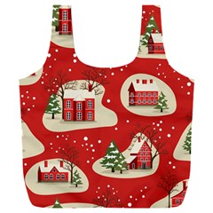 Christmas-new-year-seamless-pattern Full Print Recycle Bag (xxl) by Grandong