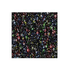 Illustration Universe Star Planet Satin Bandana Scarf 22  X 22  by Grandong