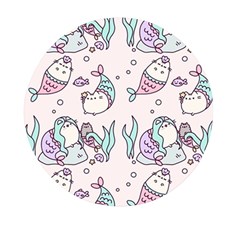Cartoon Cat Cute Animal Design Drawing Illustration Kawaii Mini Round Pill Box (pack Of 3) by Grandong