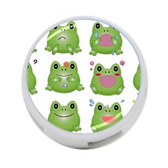 Kawaii-frog-rainy-season-japanese 4-port Usb Hub (one Side) by Grandong