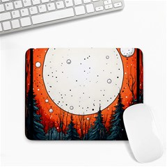 Moon Night Nature Dream Sky Small Mousepad by Vaneshop