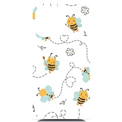 Bee Art Pattern Design Wallpaper Background Print Iphone 14 Pro Max Black Uv Print Case by Vaneshop