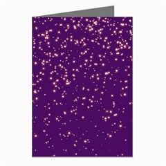 Purple Glittery Backdrop Scrapbooking Sparkle Greeting Cards (pkg Of 8) by Vaneshop
