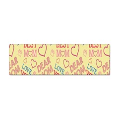 Love Mom Happy Mothers Day I Love Mom Graphic Pattern Sticker Bumper (100 Pack) by Vaneshop