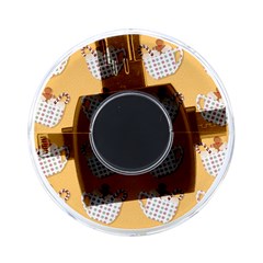 Christmas December Autumn Pattern On-the-go Memory Card Reader by Pakjumat