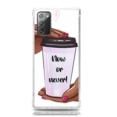 Now Or Never 1 Samsung Galaxy Note 20 Tpu Uv Case by SychEva