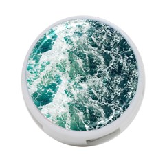 Blue Ocean Waves 4-port Usb Hub (two Sides) by Jack14