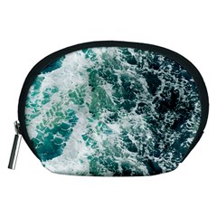 Blue Ocean Waves Accessory Pouch (medium) by Jack14