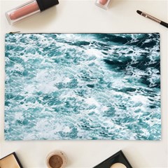 Ocean Wave Cosmetic Bag (xxl) by Jack14