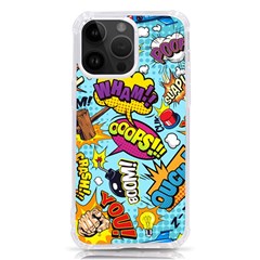 Comic Elements Colorful Seamless Pattern Iphone 14 Pro Max Tpu Uv Print Case by Amaryn4rt
