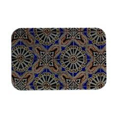 Ceramic-portugal-tiles-wall- Open Lid Metal Box (silver)   by Amaryn4rt