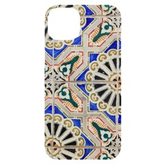 Ceramic-portugal-tiles-wall- Iphone 14 Plus Black Uv Print Case by Amaryn4rt