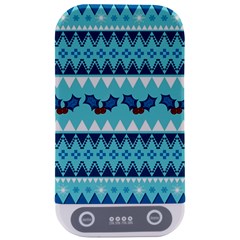 Blue Christmas Vintage Ethnic Seamless Pattern Sterilizers by Amaryn4rt