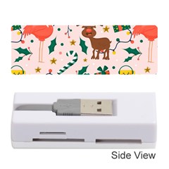 Colorful-funny-christmas-pattern Merry Xmas Memory Card Reader (stick) by Amaryn4rt