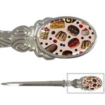 Seamless-pattern-with-sweet-cakes-berries Letter Opener Front
